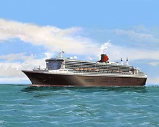 Ocean Liner Queen Mary 2