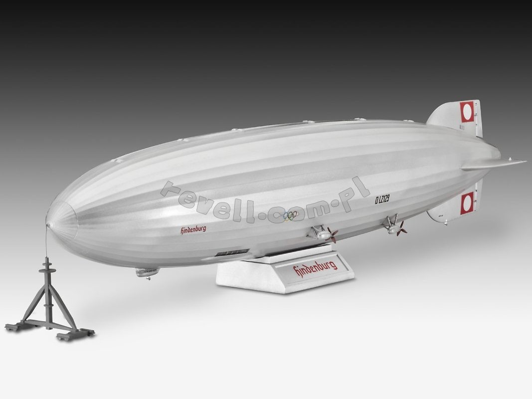 [Produkt Archiwalny] Luftschiff LZ 129 Hindenburg - Modele Do Sklejania ...