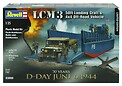 D-Day Set LCM3 50ft Landing Craft & Jeep with...