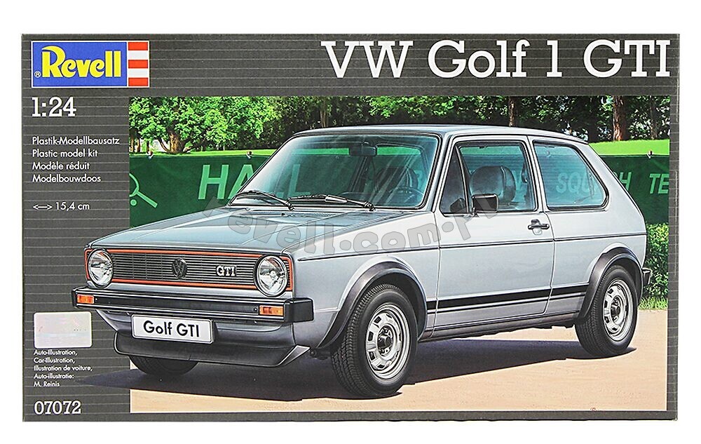 VW Golf 1 GTI Samochody klasyczne do sklejania modele