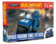 Space Marine Bike Attack