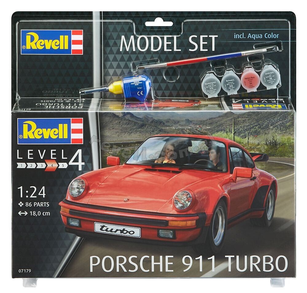 Porsche 911 Turbo Modele do sklejania dla modelarzy 12