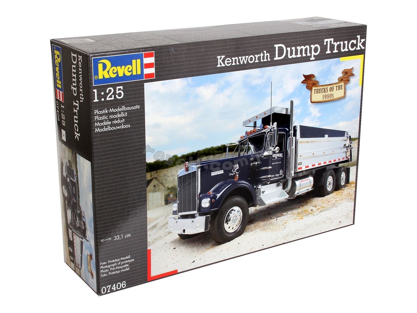 Revell kenworth dump truck