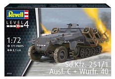 Sd.Kfz. 251/1 Ausf. C + Wurfr.40
