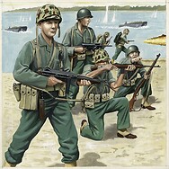 US Marine Corps WWII - uszkodzone opakowanie