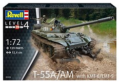 T-55A/AM with KMT-6/EMT-5