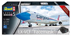 Boeing 747-8F CARGOLUX LX-VCF  Facemask