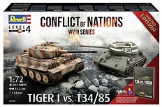 Tiger I vs. T34/28 - Conflict of Nations WWII Series