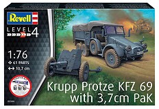 Krupp Protze KFZ 69 with 3,7cm Pak