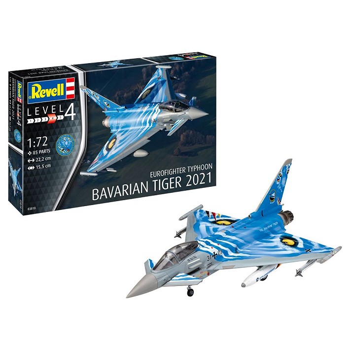 Eurofighter Typhoon Bavarian Tiger 2021