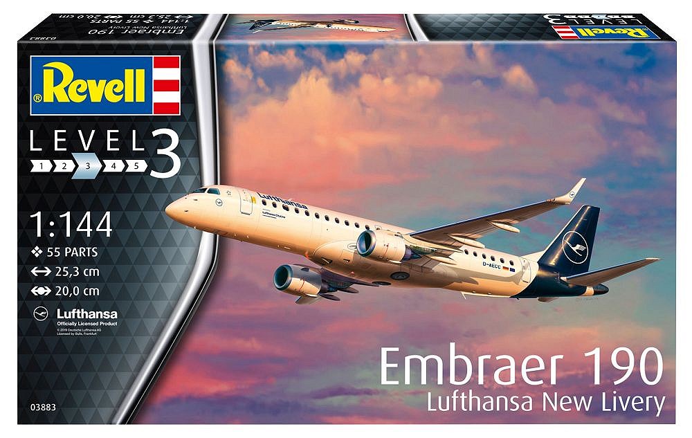 Embraer 190 Lufthansa New Livery