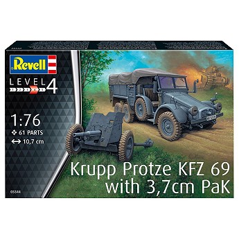Krupp Protze KFZ 69 with 3,7cm Pak