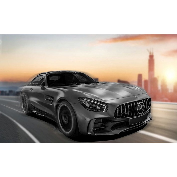 Build 'n Race Mercedes AMG GT R - czarny - fot. 2