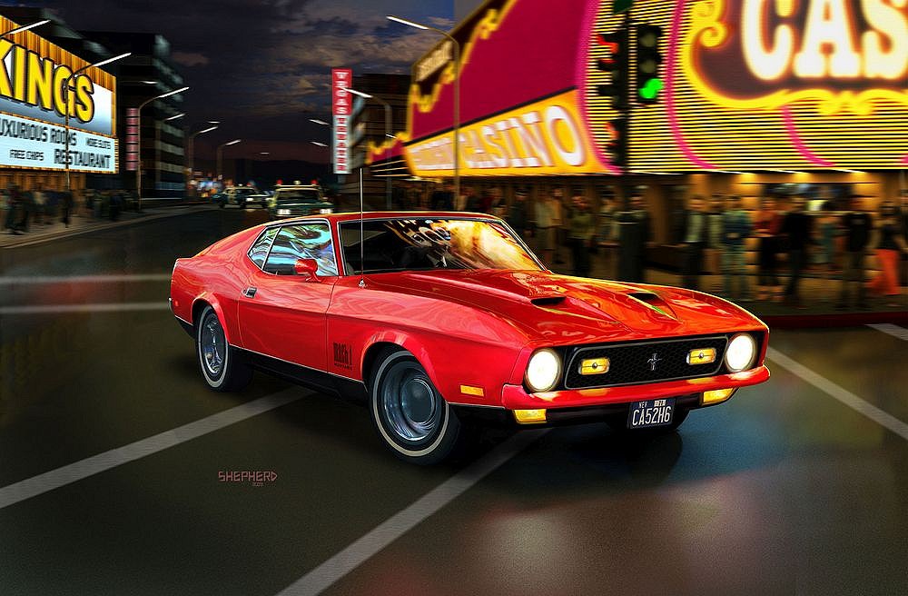 Ford Mustang Mach 1 - James Bond 007 Diamonds Are Forever - fot. 9