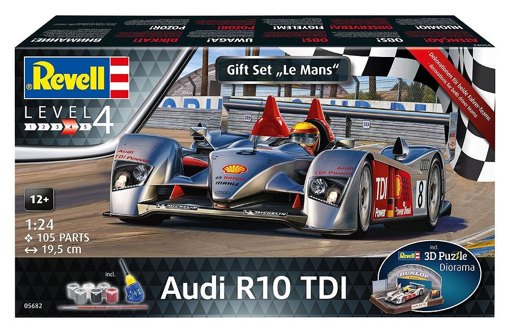Audi R10 TDI LeMans + 3D Puzzle