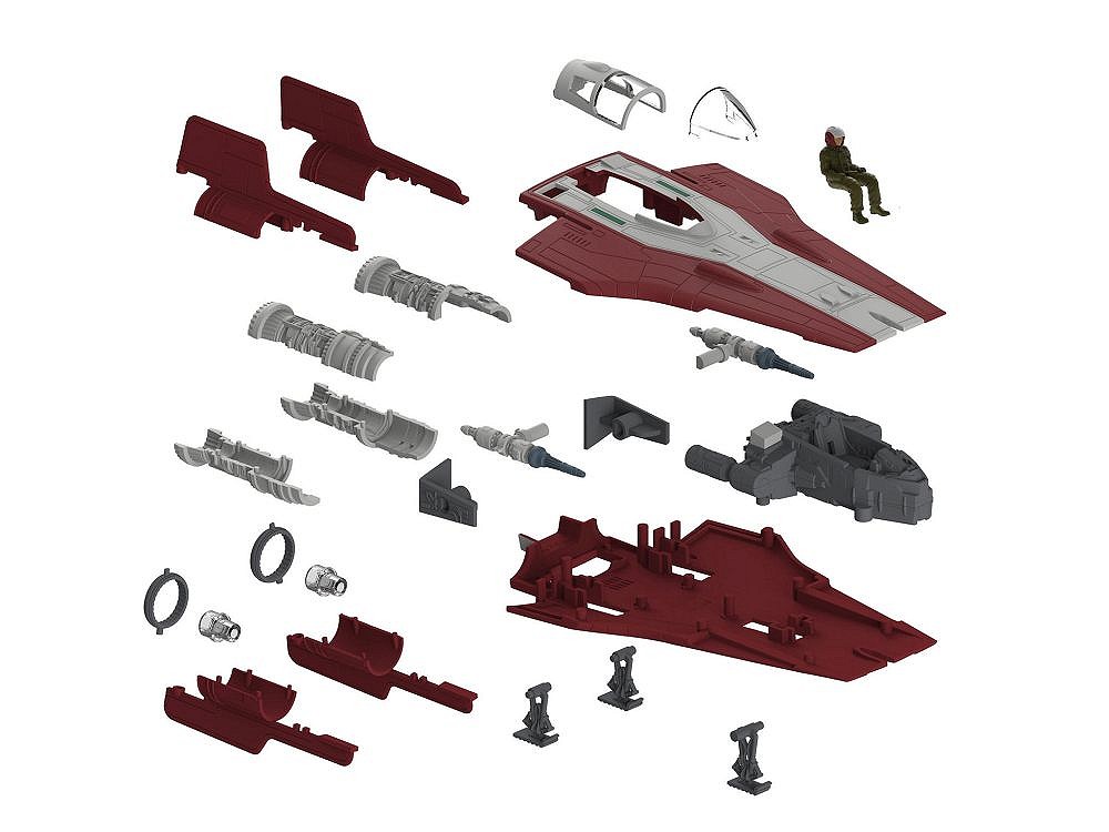 Resistance A-Wing Fighter, Red - fot. 7