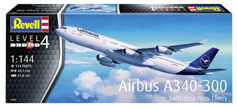 Airbus A340-300 Lufthansa New Livery