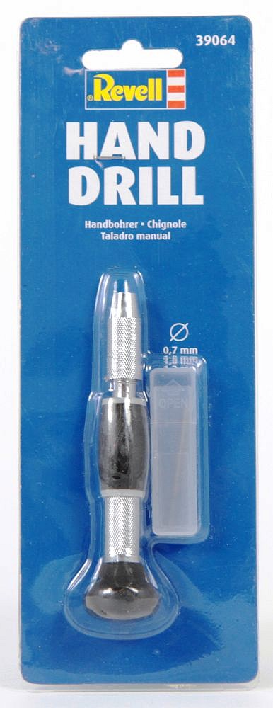 Ręczna wiertarka modelarska z 3 wiertłami - fot. 2