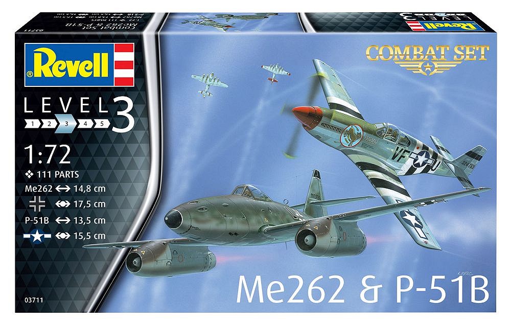 Messerschmitt Me262 - P-51B Mustang - Combat Set - fot. 10