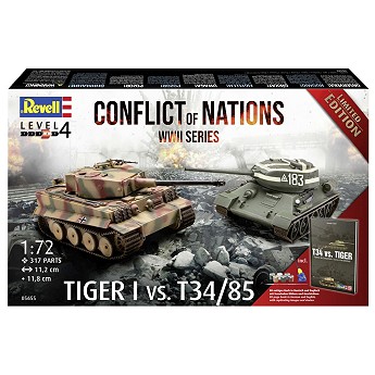 Tiger I vs. T34/28 - Conflict of Nations WWII Series