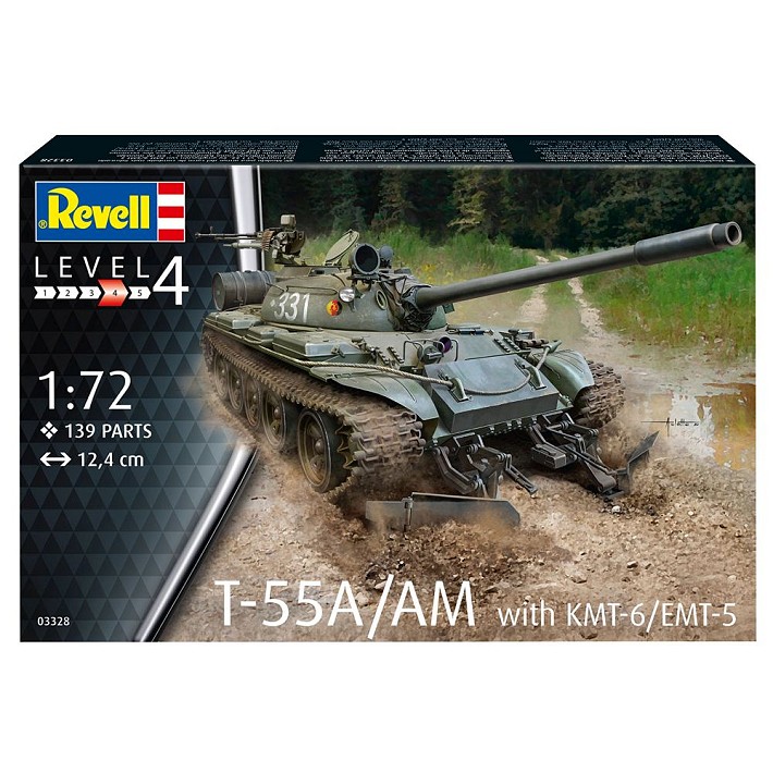 T-55A/AM with KMT-6/EMT-5