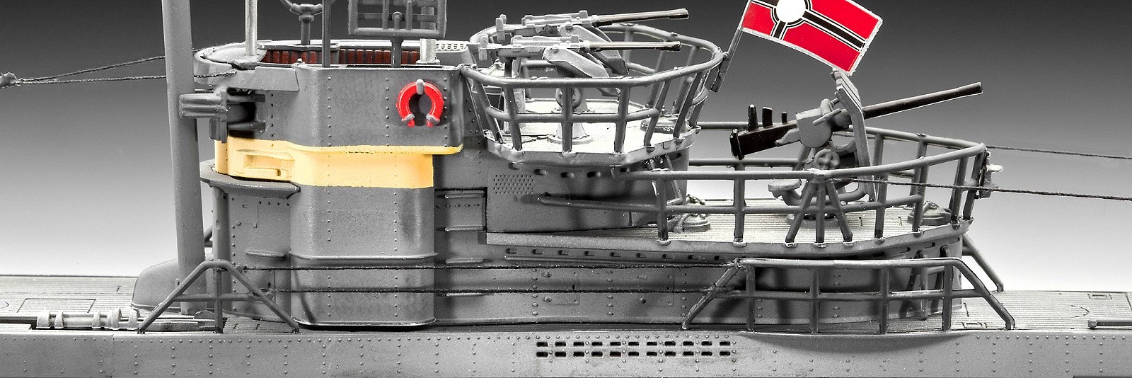 German Submarine TYPE VII C/41e  Atlantic Version - fot. 7