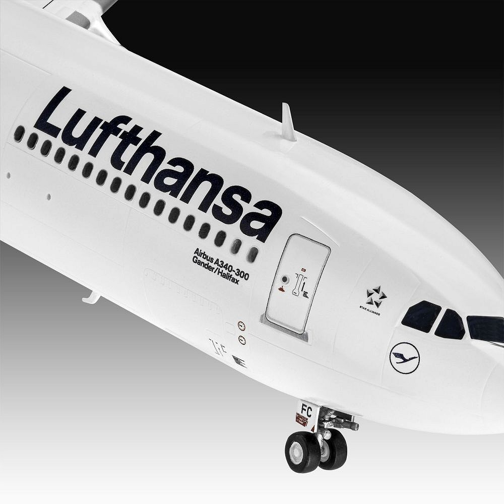 Airbus A340-300 Lufthansa New Livery - fot. 3