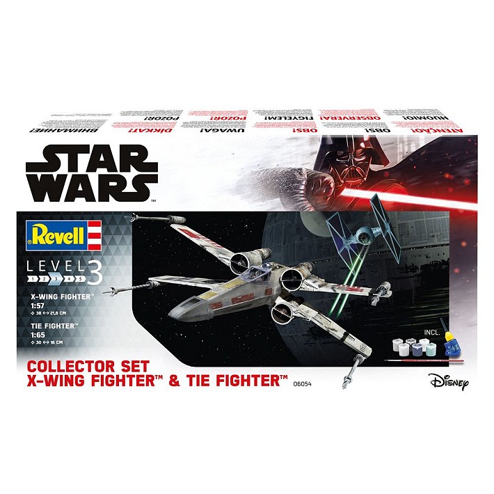 X-Wing Fighter + TIE Fighter