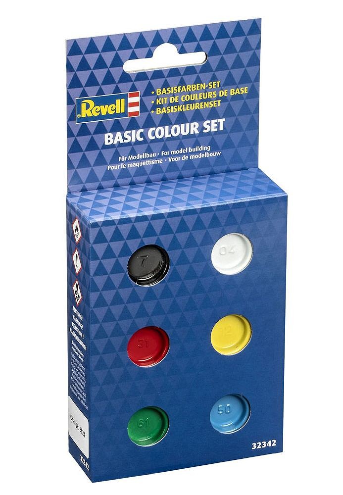 Basic Colour Set - Podstawowy zestaw kolorów 6x14 ml