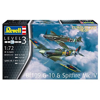 Messerschmitt Bf109G-10 - Spitfire Mk.V