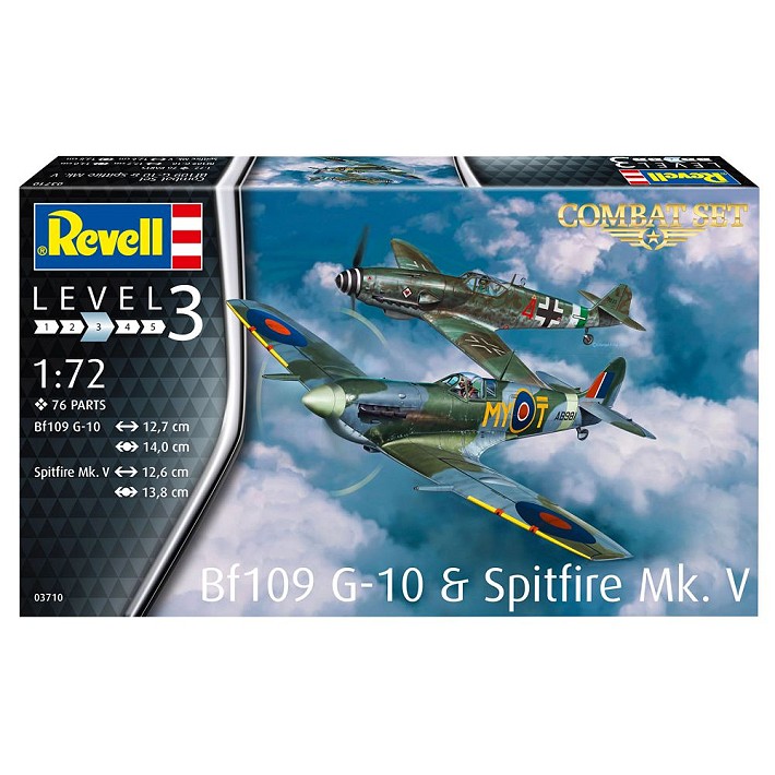 Messerschmitt Bf109G-10 - Spitfire Mk.V
