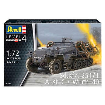 Sd.Kfz. 251/1 Ausf. C + Wurfr.40