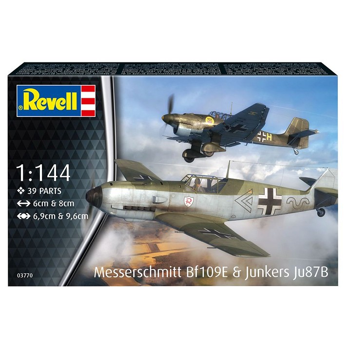 Messerschmitt Bf109E - Junkers Ju87B Stuka