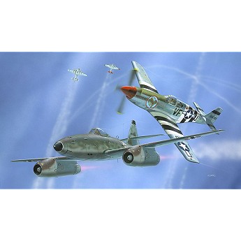 Messerschmitt Me262 - P-51B Mustang - Combat Set