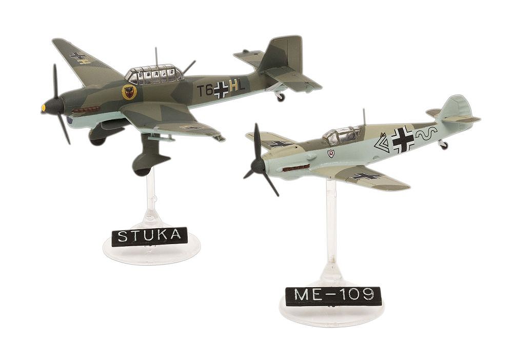 Messerschmitt Bf109E - Junkers Ju87B Stuka - fot. 3