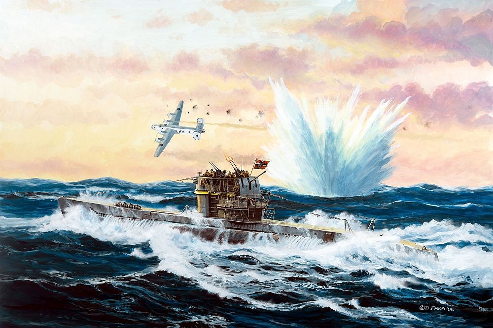 German Submarine Type VII C/41 - fot. 7