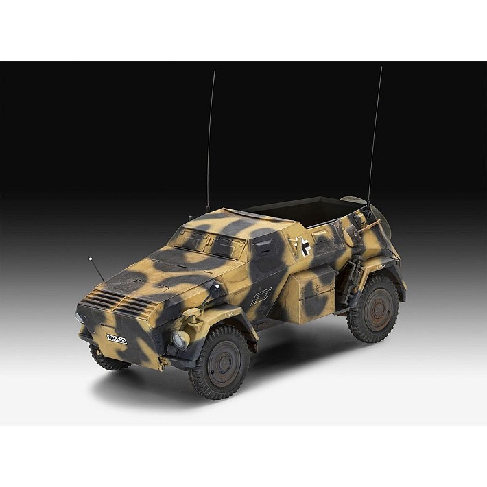 German Armoured Vehicle Sd.Kfz.247 Ausf.B -uszkodzone pudełko - fot. 2