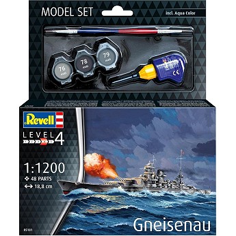 Gneisenau - uszkodzone pudełko