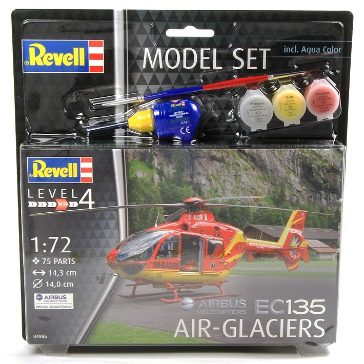 EC 135 Air-Glaciers - uszkodzone pudełko