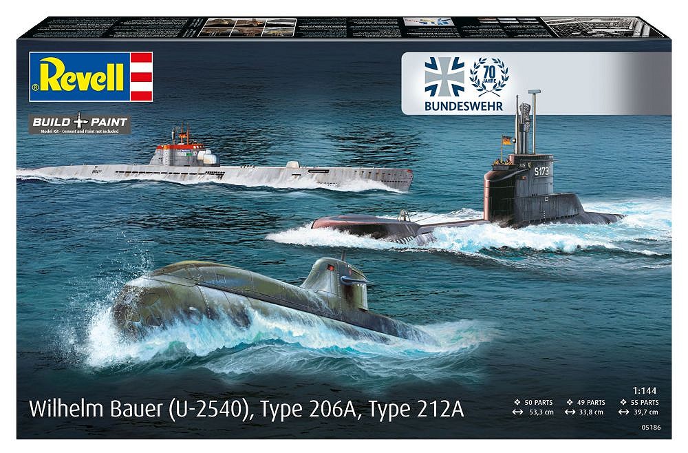 70 Years Bundeswehr: Wilhelm Bauer, Type 206a, Class2