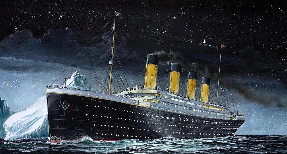 RMS Titanic - uszkodzone pudełko - fot. 2