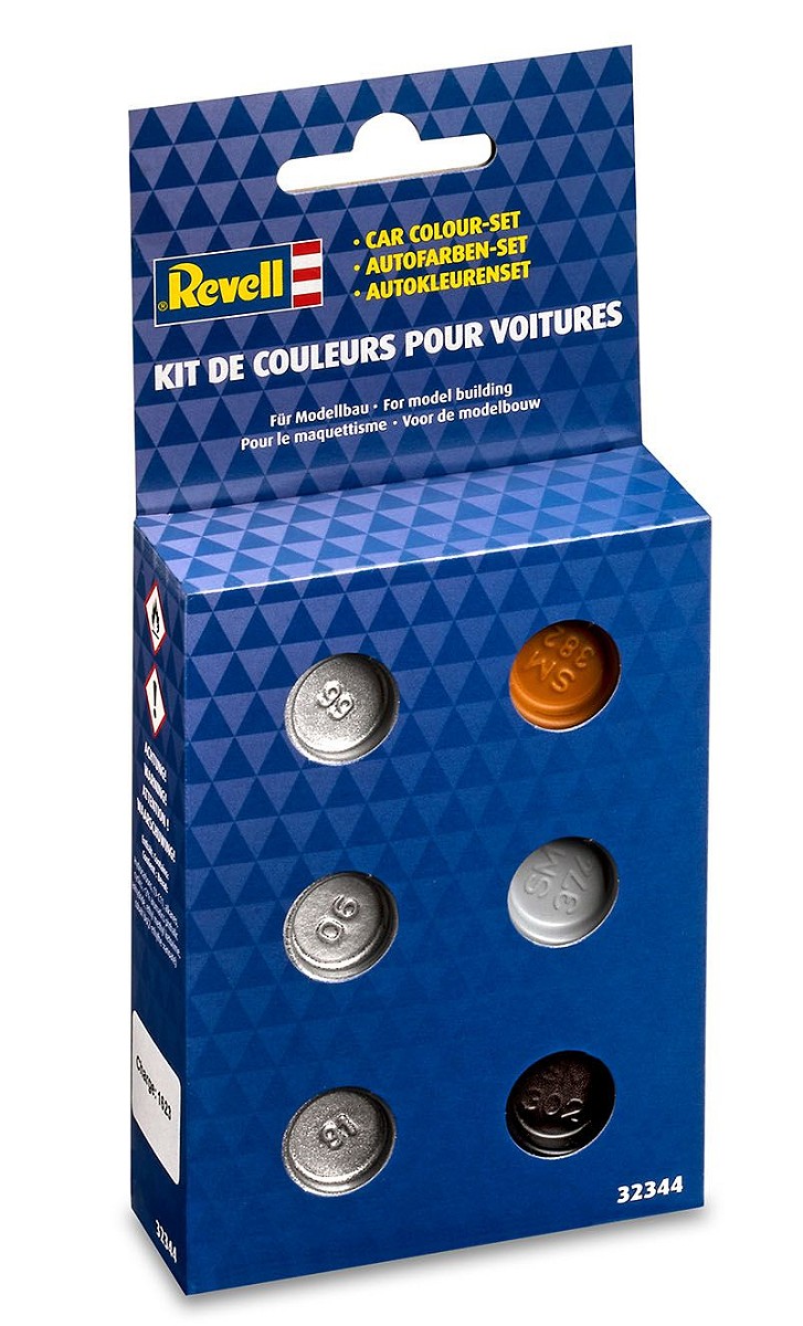 Automobile Colour Set - Email Color Enamel 6x 14ml