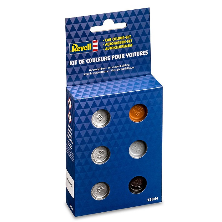 Automobile Colour Set - Email Color Enamel 6x 14ml