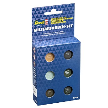 Military Colour Set - Email Color Enamel - 6x 14ml