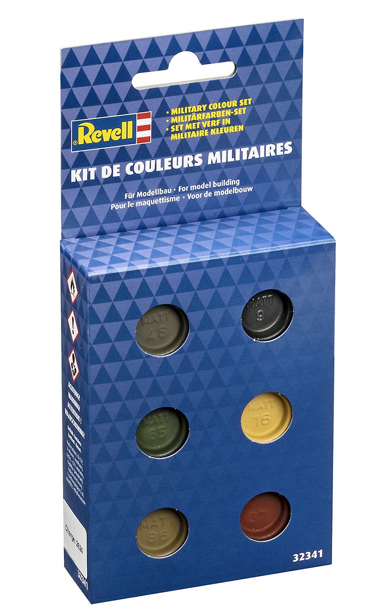 Military Colour Set 2 - Email Color Enamel 6x 14ml