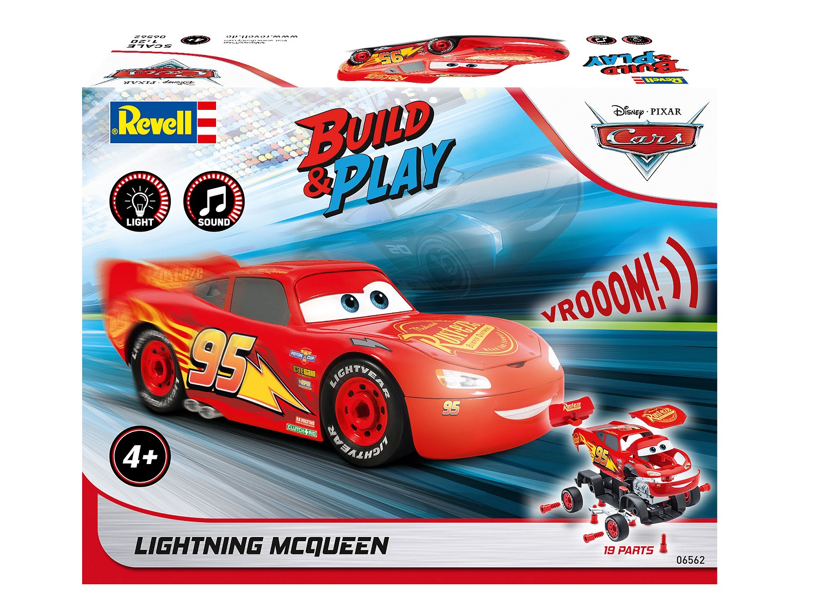 Lightning McQueen Disney-Cars (Light & Sound)