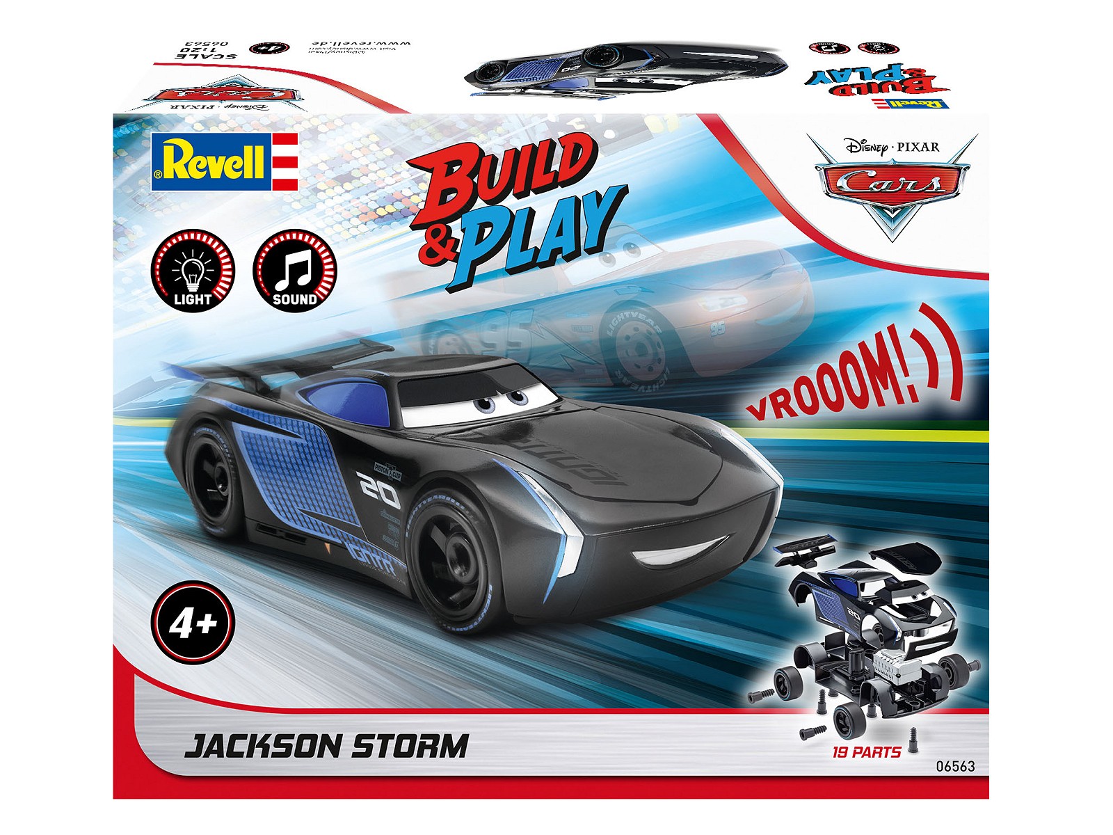 Jackson Storm Disney-Cars (Light & Sound)