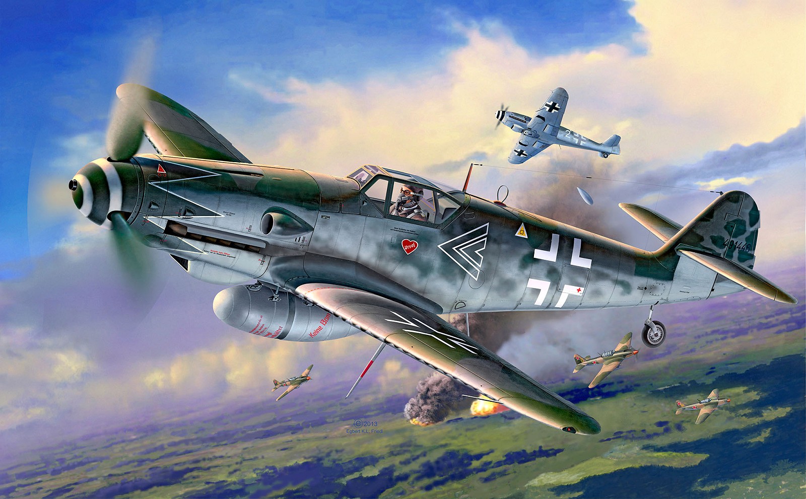 Messerschmitt Bf109G-10 Erla - fot. 10