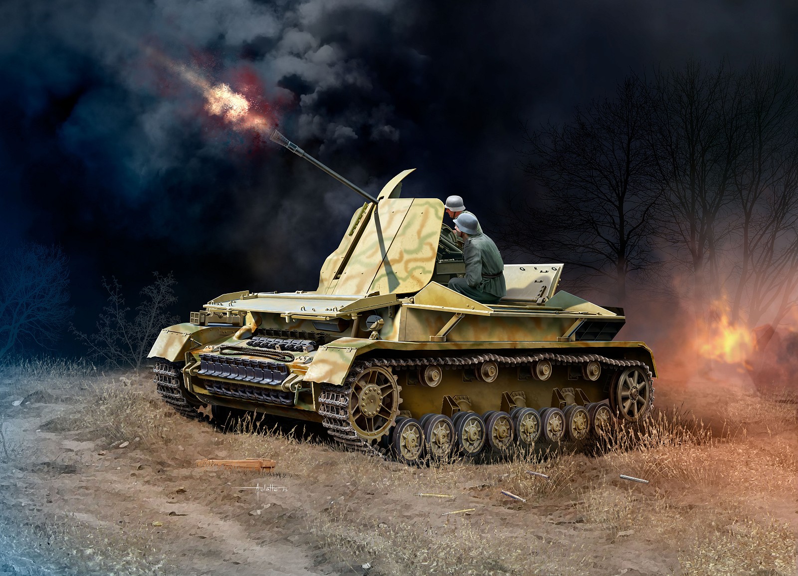 Flakpanzer IV "Möbelwagen" 3.7cm Flak 43 - fot. 6