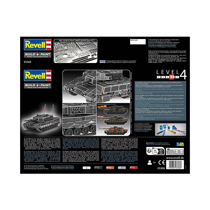 Leopard 2A4 40th Anniversary - Special Decoration - fot. 3